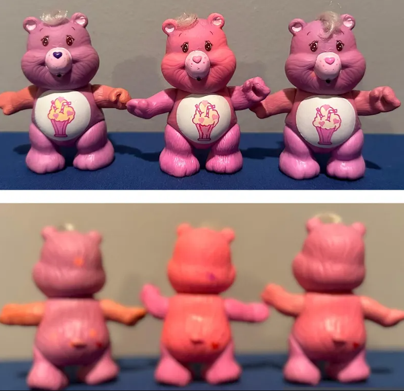 Vintage Posable Care Bears & Cousins Full Set – Complete Collection – Rare 1980s Plush & Figures