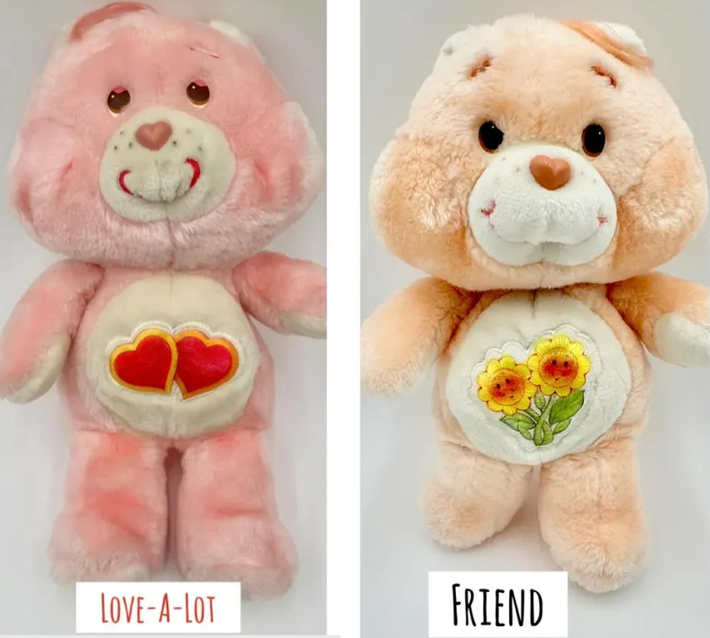 Full Set of 16 Vintage 1983 Care Bears – Kenner Plush Collection – Rare Collector’s Lot – Excellent Condition