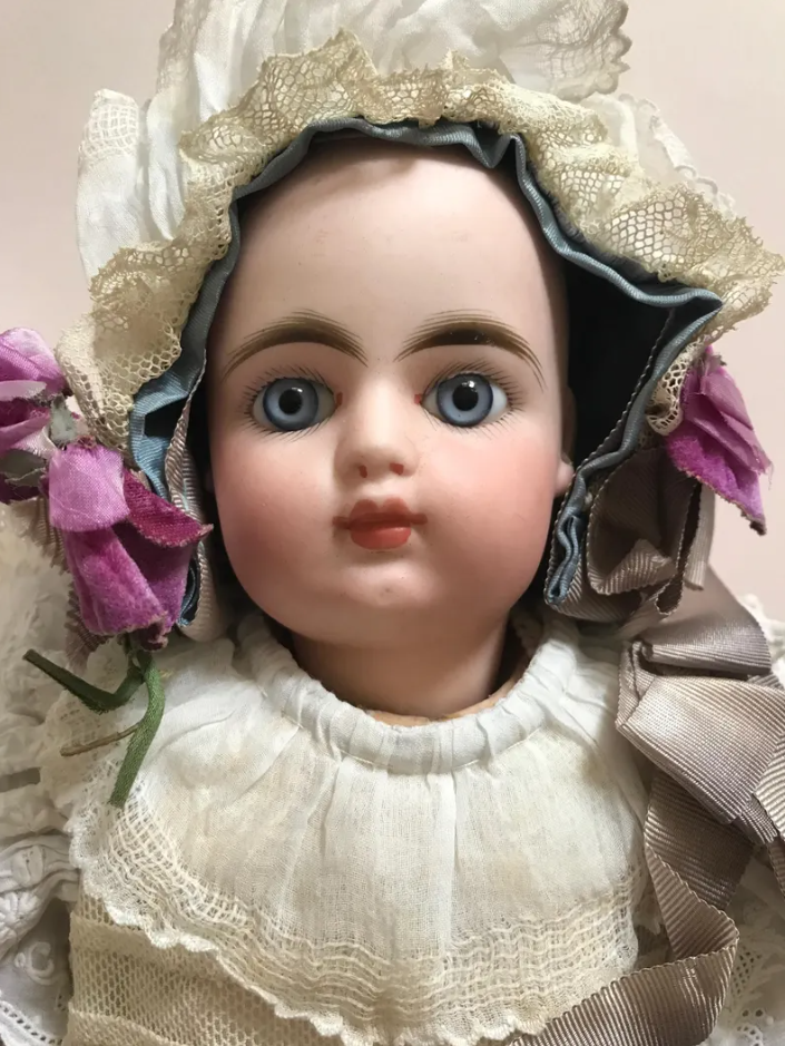 Rare Big Antique Bisque French François Gaultier Baby doll