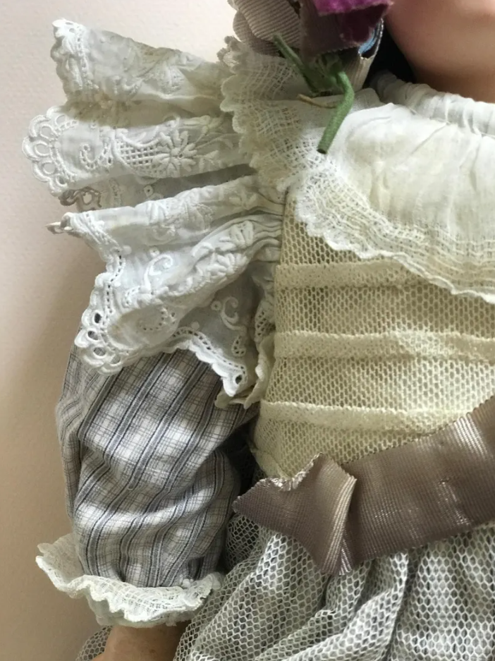 Rare Big Antique Bisque French François Gaultier Baby doll