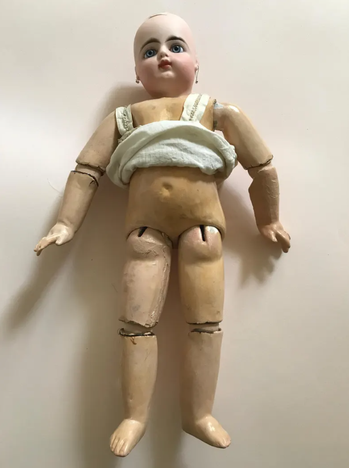 Rare Big Antique Bisque French François Gaultier Baby doll