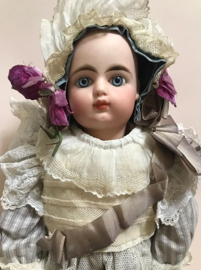 Rare Big Antique Bisque French François Gaultier Baby doll